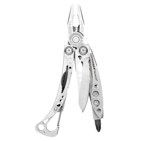 Višenamjenski nož Leatherman Skeletool srebrena