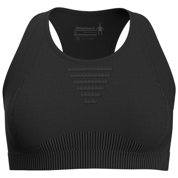 Ženska funkcionalna odjeća Smartwool W Intraknit Racerback Bra crna Black