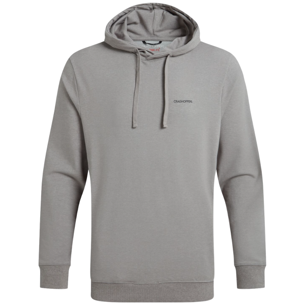 Muška dukserica Craghoppers NosiLife Tagus Hooded Top siva Soft Grey Marl