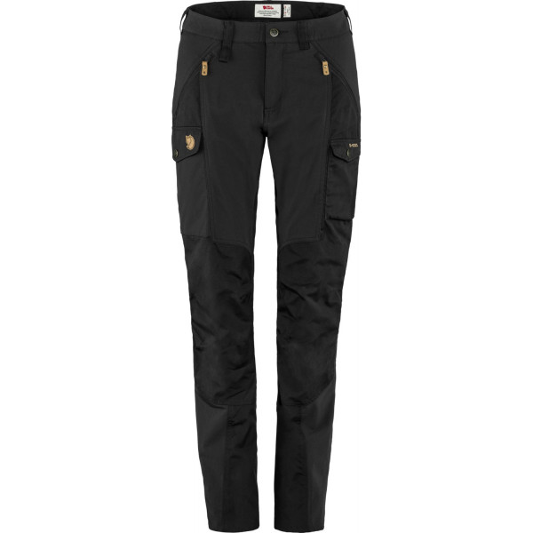 Ženske hlače Fjällräven Nikka Trousers Curved W crna