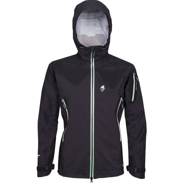 Ženska jakna High Point Explosion 5.0 Lady Jacket crna/zelena Black/SiltGreenZipper