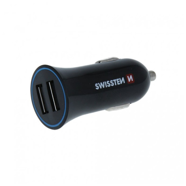 Auto adapter Swissten Car Charger + USB-C Cable