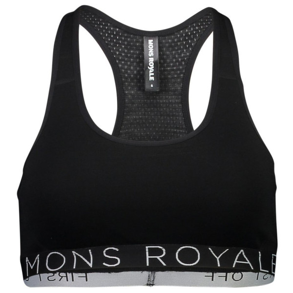 Grudnjak Mons Royale Sierra Sports Bra (2020) crna Black