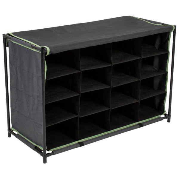 Ormar za kampovanje Bo-Camp Cabinet/Organizer 16 compartm tamno siva Antracit