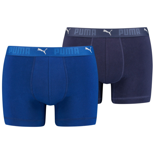 Muške bokserice Puma Sport Cotton Boxers 2P plava Blue Combo