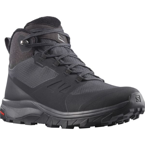 Ženske zimske cipele  Salomon Outsnap Climasalomon™ Waterproof crna Black