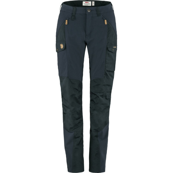 Ženske hlače Fjällräven Nikka Trousers Curved W tamno plava