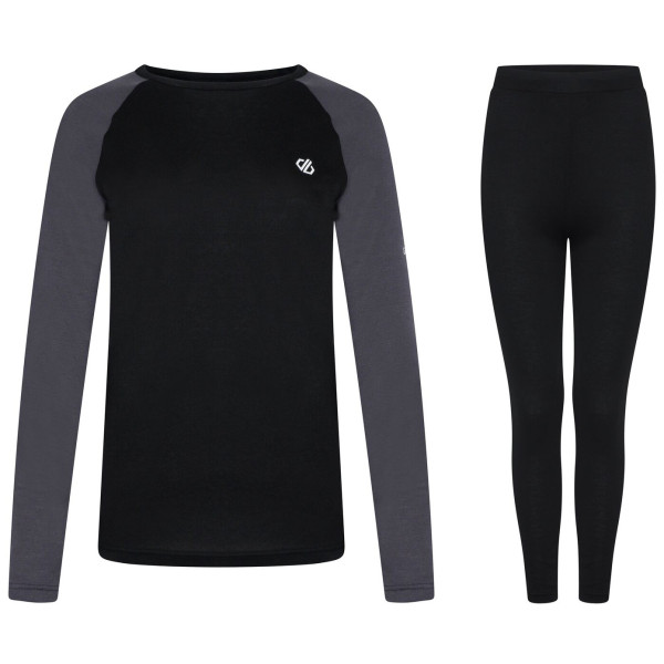 Ženska funkcionalna odjeća Dare 2b W Exchange IV Baselayer Set crna/siva Black/Ebony