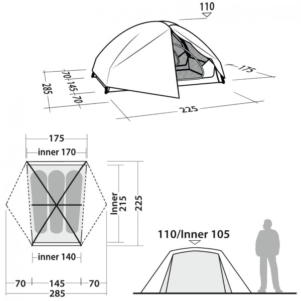 Turistički šator Robens Seeker 3