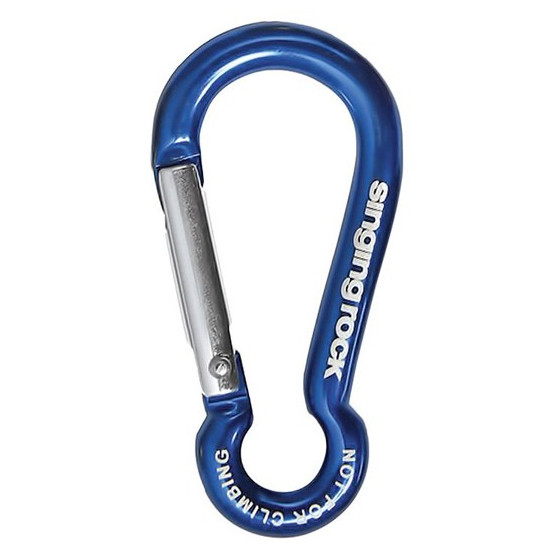 Karabiner bez matice Singing Rock Mini Pear plava