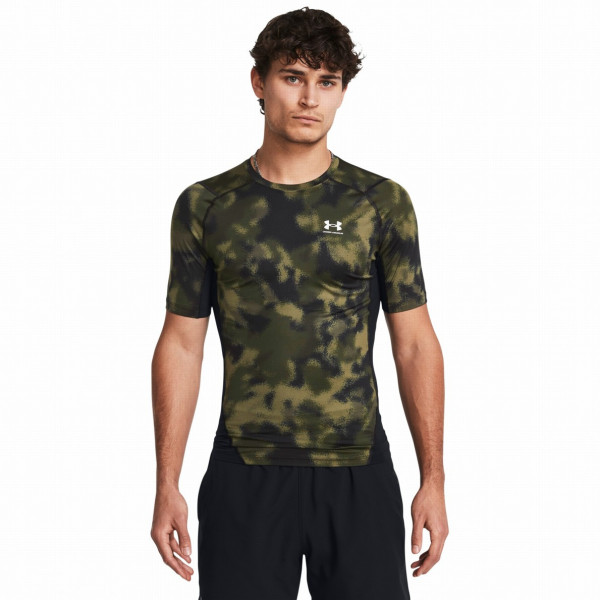 Muške funkcionalne majice Under Armour HG Armour Printed SS