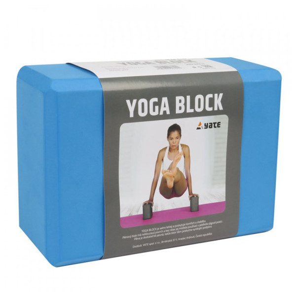 Pomagala za vježbanje Yate Yoga Block plava blue