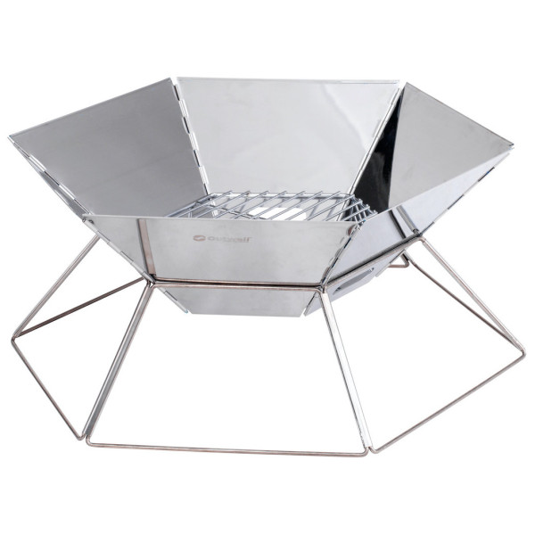 Ognjište Outwell Cantal Fire Pit srebrena Silver