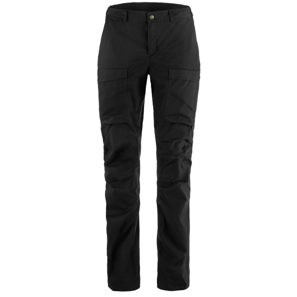 Ženske hlače Fjällräven Abisko Hybrid Trail Trousers W crna black