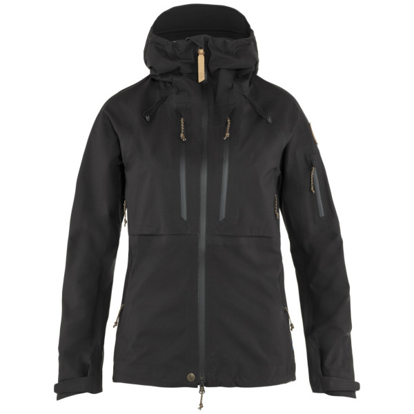 Ženska jakna Fjällräven Keb Eco-Shell Jacket W crna