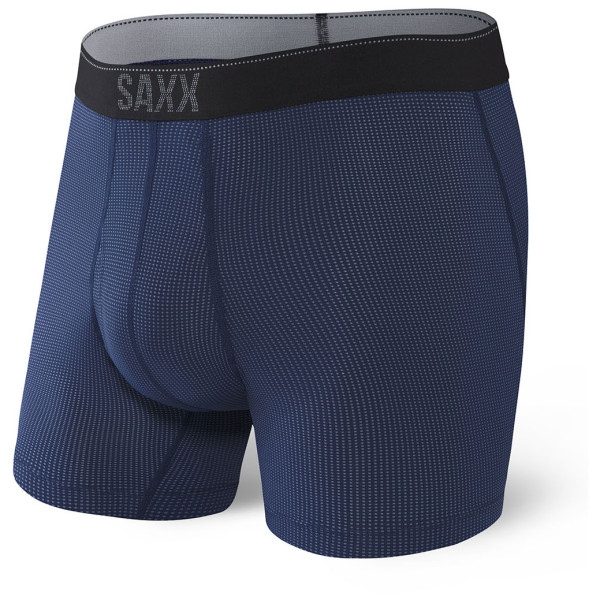 Bokserice Saxx Quest Boxer Brief Fly plava MidnightBlueIi