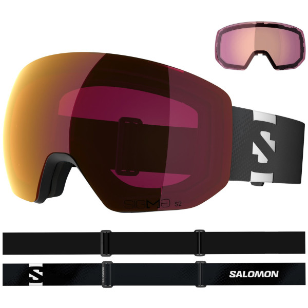 Skijaške naočale Salomon Radium Pro S Sigma (And Extra Lens) crna Black