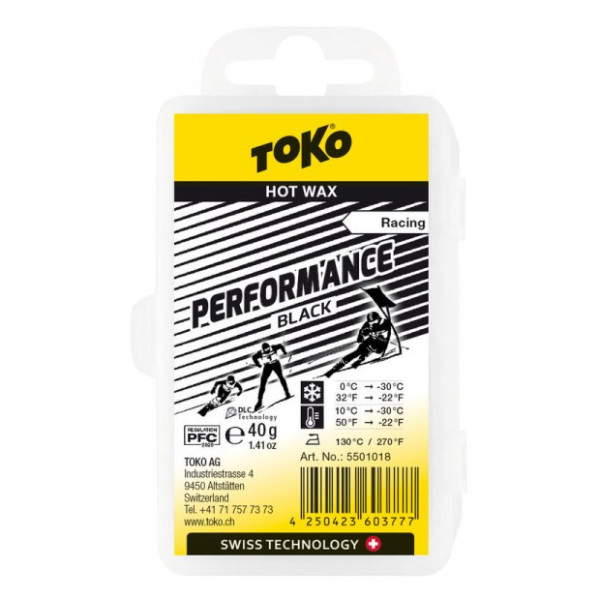 Vosak TOKO Performance crni 40g Triple