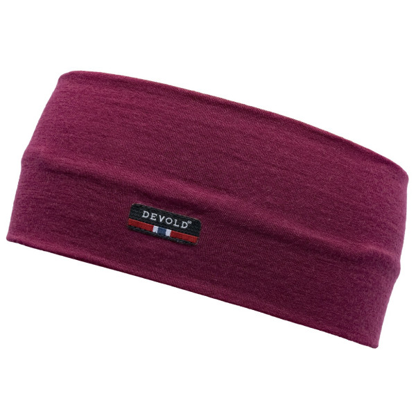 Traka za glavu Devold Breeze Merino 150 Headband Ljubičasta