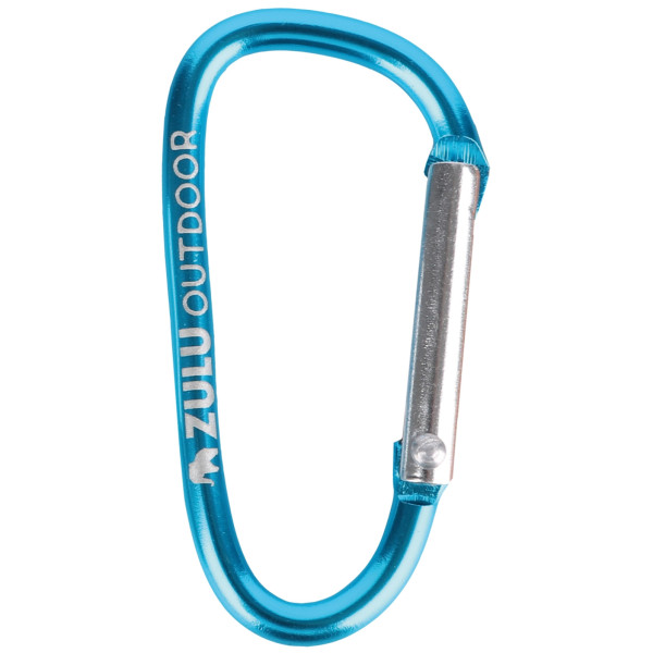 Pomoćni karabiner – privjesak Zulu M 3-pack plava light blue