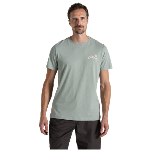 Muška majica Craghoppers Lucent Short Sleeved T-Shirt zelena Lichen Green