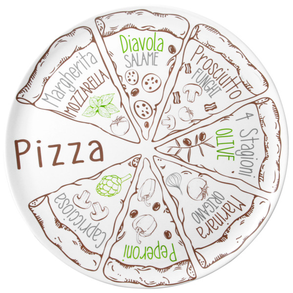 Tanjur Brunner Pasta&Salad Pizza Set