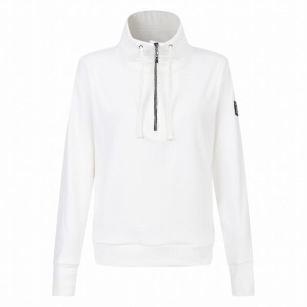 Ženska dukserica Dare 2b Glint Sweater bijela BlancDeBlanc