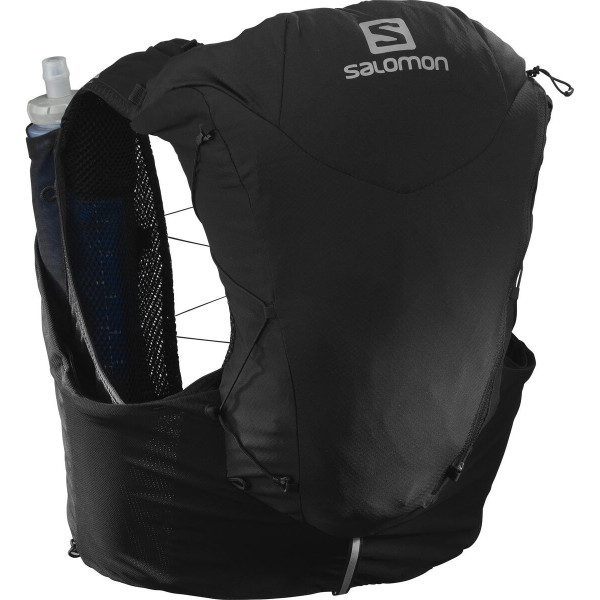 Prsluk za trčanje Salomon Adv Skin 12 With Flasks crna