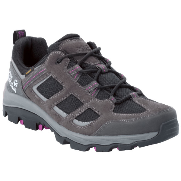 Ženske cipele Jack Wolfskin Vojo 3 Texapore Low W siva/ljubičasta DarkSteel/Purple