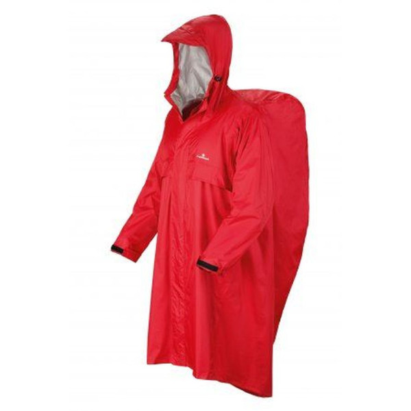 Kišni ogrtač Ferrino Trekker L/XL crvena red