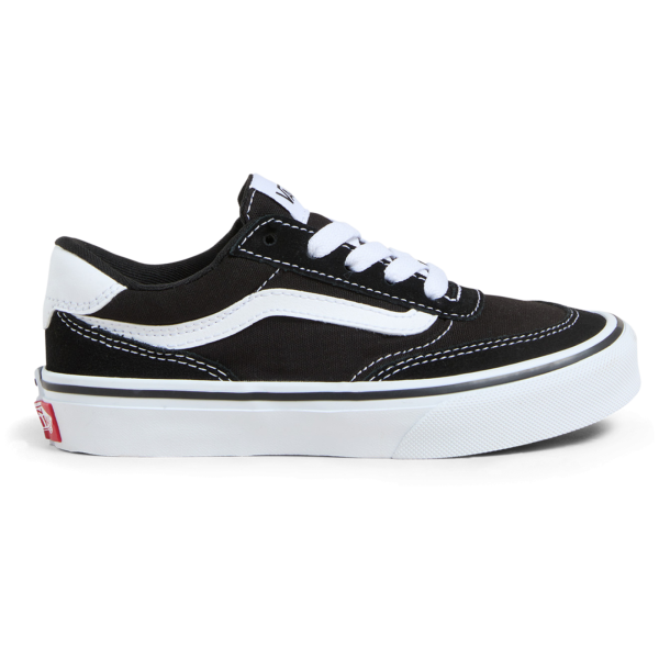 Dječja obuća Vans Brooklyn Ls crna/bijela Suede/Canvas Black/White