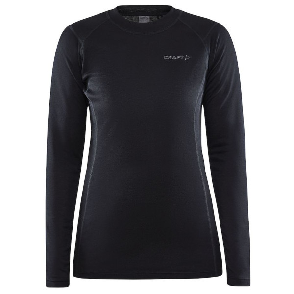 Ženska termo majica Craft Core Warm Baselayer Ls crna