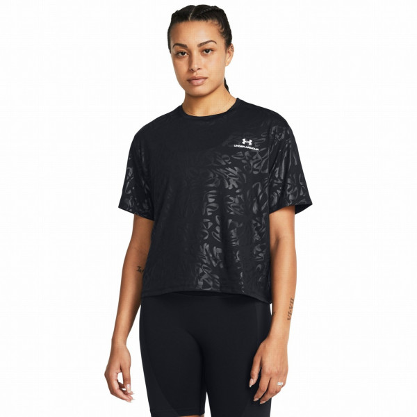 Ženska majica Under Armour Rush Energy Emboss Crop SS