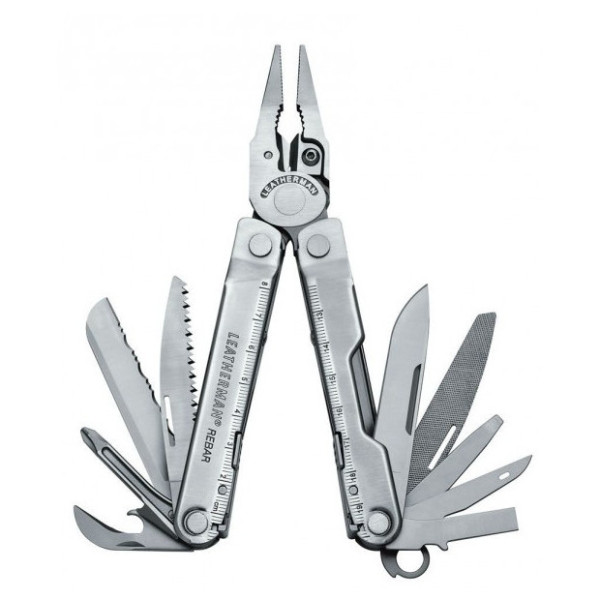 Multi-tool Leatherman Rebar Box srebrena silver