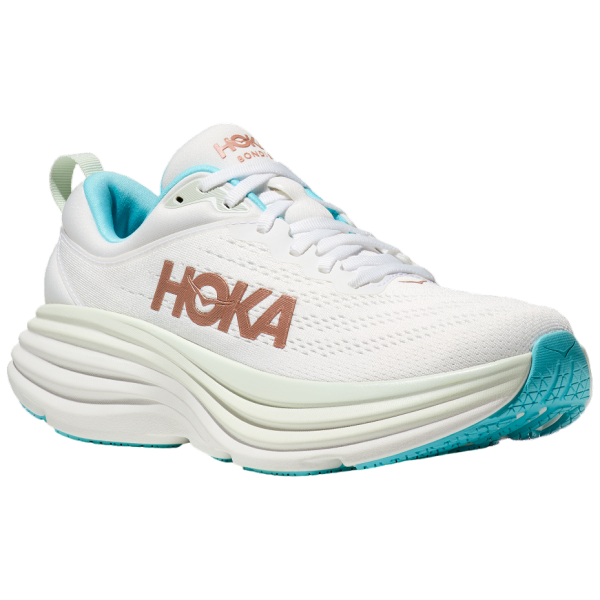 Ženske cipele Hoka W Bondi 8 bijela Frost / Rose Gold