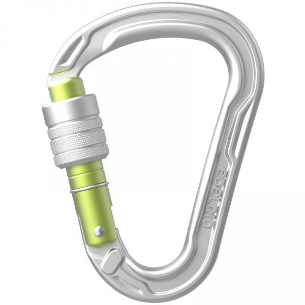 Karabiner Edelrid HMS Strike Screw II srebrena