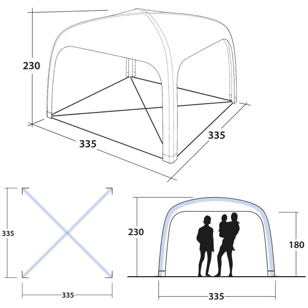 Zaklon Outwell Air Shelter