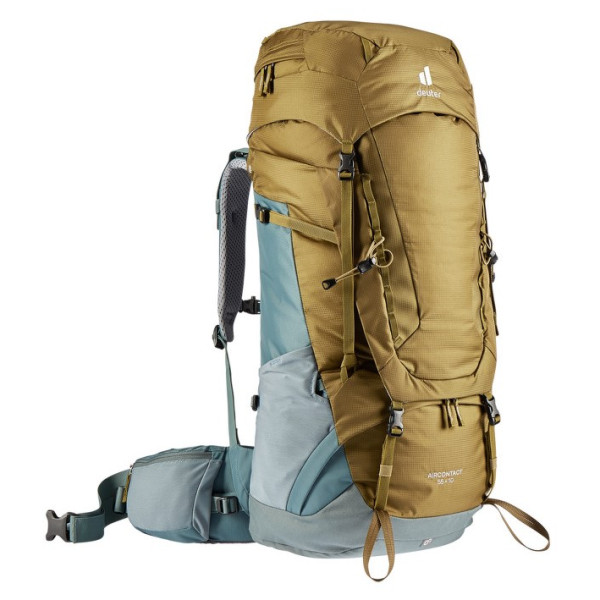 Ruksak Deuter Aircontact 55+10 smeđa ClayTeal