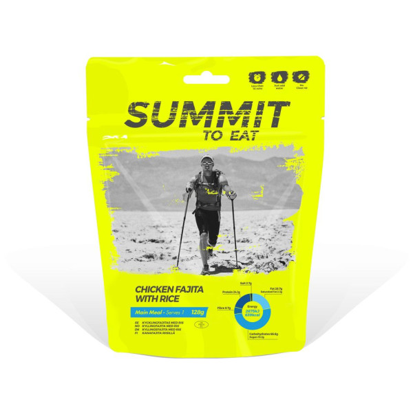 Gotova jela Summit to Eat Pileća Fajita s rižom 213g