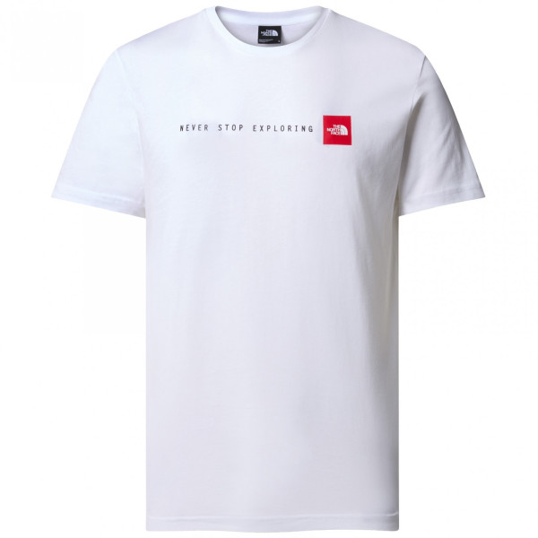 Muška majica The North Face S/S Never Stop Exploring Tee bijela