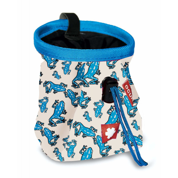 Vrećica Ocún Lucky Kid + remen Ocún Chalk Bag Belt svijetlo plava