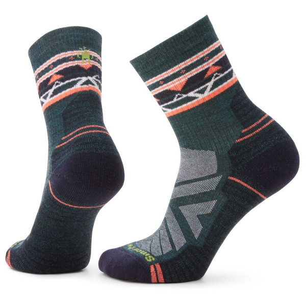 Ženske čarape Smartwool Hike Light Cushion Zig Zag Valley Mid Crew Socks