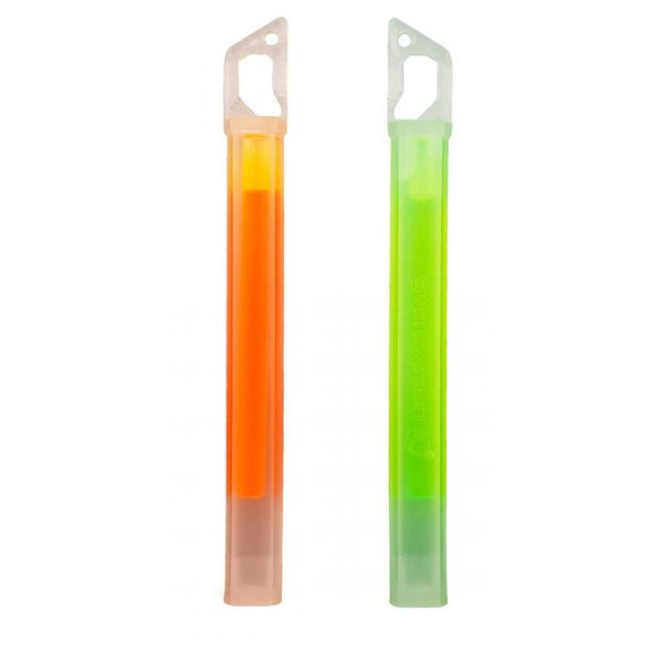 Svjetleći štapići Lifesystems 15 Hour Glow Sticks (2 Pack) zelena/narančasta