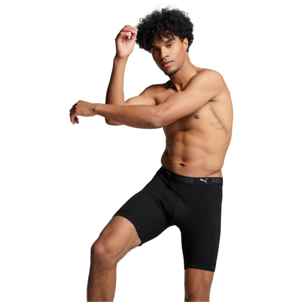 Muške bokserice Puma Sport Cotton Long Boxers 2P