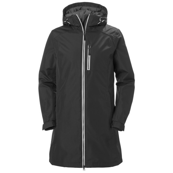 Ženska duga jakna Helly Hansen W Long Belfast Winter Jacket crna