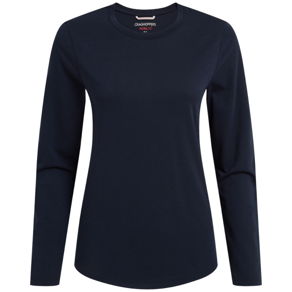 Ženska majica Craghoppers NosiLife Akona Long Sleeved Top tamno plava Blue Navy