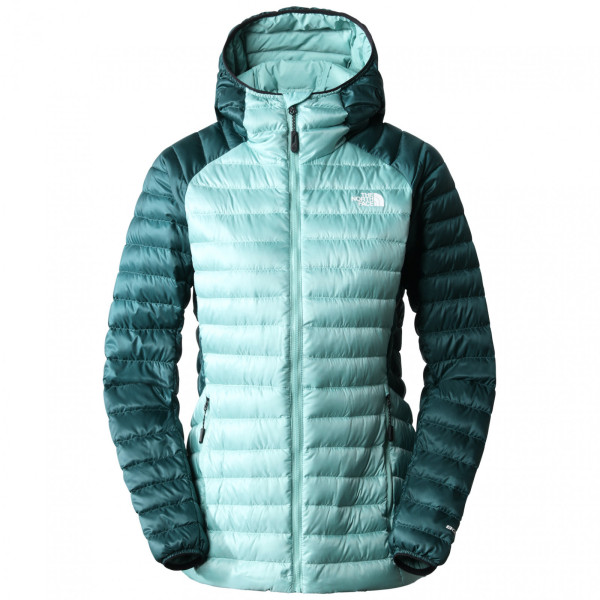 Ženska jakna The North Face W Bettaforca Lt Down Hoodie zelena/svijetlo zelena