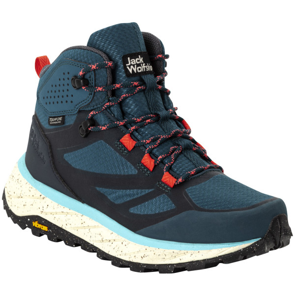 Ženske planinarske cipele Jack Wolfskin Terraventure Texapore Mid W plava