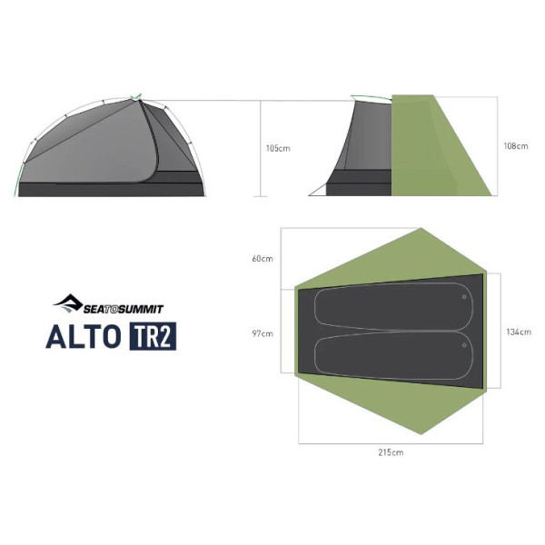 Šator Sea to Summit Alto TR2