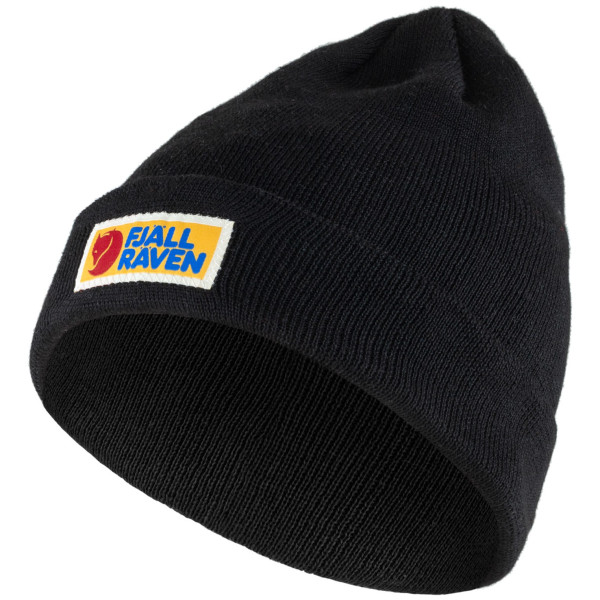 Kapa Fjällräven Vardag Classic Beanie crna